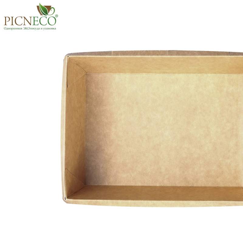 товар Контейнер бумажный 500мл, крафт, серия OneClick, (крышка отдельно) OK050